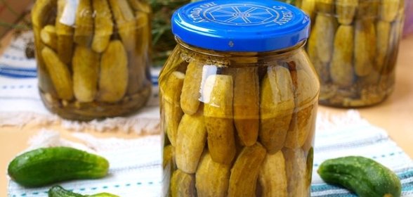 Сладкие маринованные огурчики