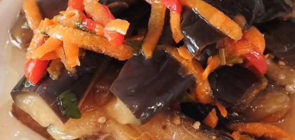 Квашеные баклажаны по-корейски