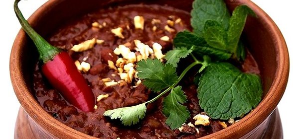 Лобио из красной фасоли консервированной