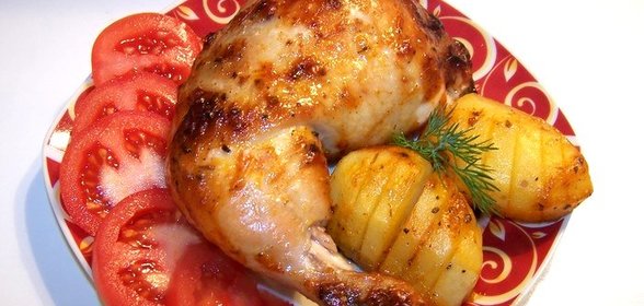 Куриные ножки в микроволновке