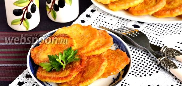 Пшённые оладьи