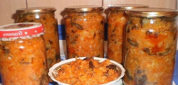 Грибная солянка с овощами на зиму