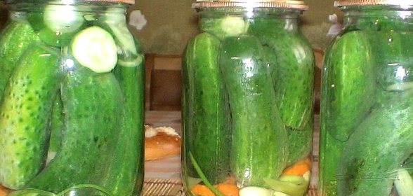 Закатка огурцов с лимонной кислотой
