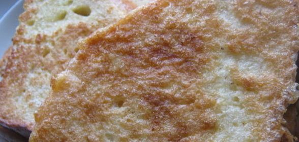 Гренки сырные