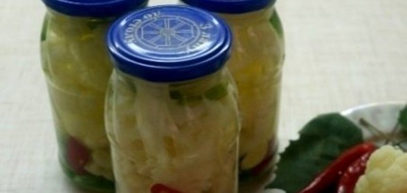 Цветная капуста острая на зиму