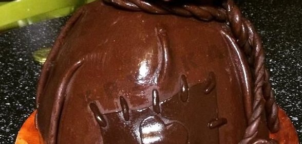 Торт Мешочек с деньгами
