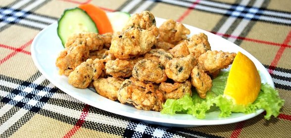 Мидии в кляре