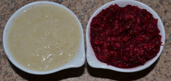 Два соуса с хреном