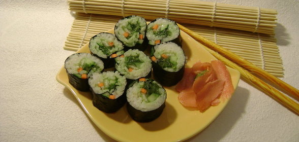Вегетарианские суши для Зайки «Нам нет преград!»