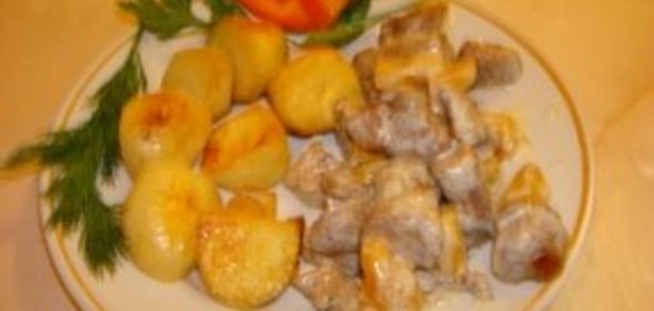 Свинина с курагой