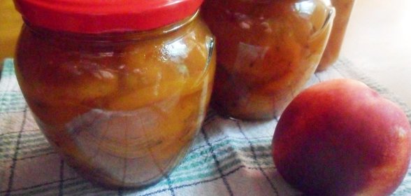 Персиковое варенье с лавандой