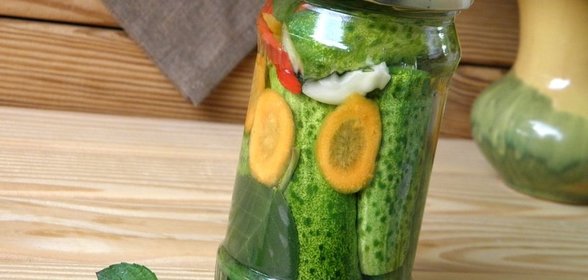 Огурчики на зиму с лимонной кислотой