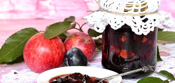Варенье из яблок и слив