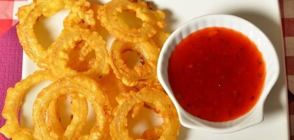 Лук в кляре