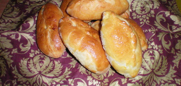 ПИРОЖКИ дрожжевые без расстойки