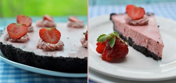 Клубничный тарт с маскарпоне