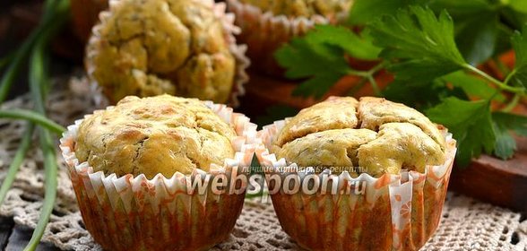 Маффины с консервированной сардиной