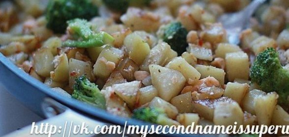 Консервированная рыба с овощами (рецепт быстрого ужина)