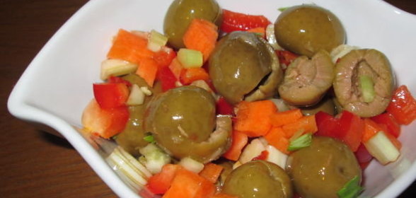 Картофельная запеканка с луком и яйцом