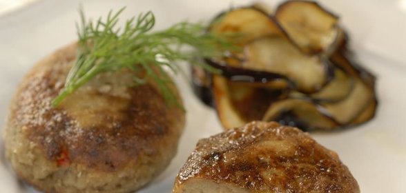 Зразы из баклажанов