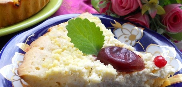 Пирог с творогом