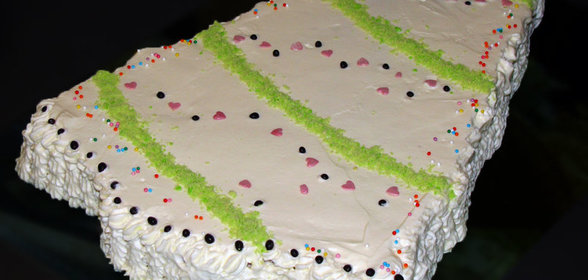 Торт Елочка в снегу