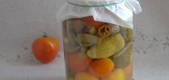 Пикули в остром маринаде (на зиму)