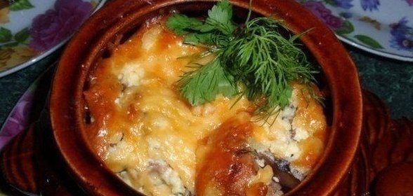 Азу по-татарски в горшочке