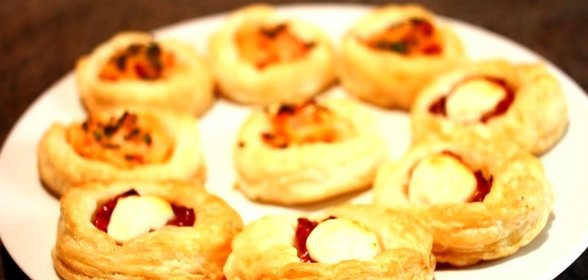 Слоеные тарталетки