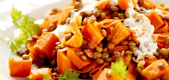 Тыква в соусе Таратор