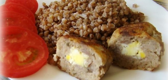 Котлеты с яйцом внутри тухум долма