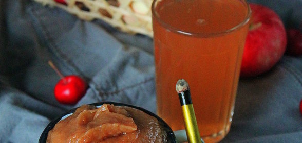 Яблочный сок и повидло из соковарки