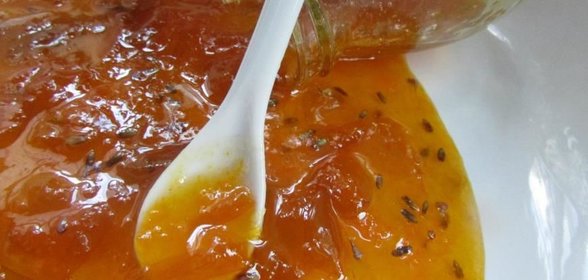 Абрикосовый конфитюр с лавандой