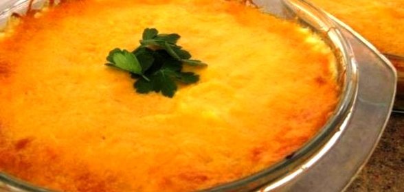 Капустная запеканка с мясным фаршем