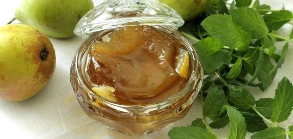 Грушевое варенье с лимоном