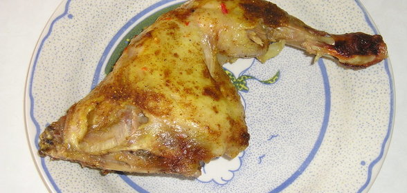 Тушенные окорочка в микро