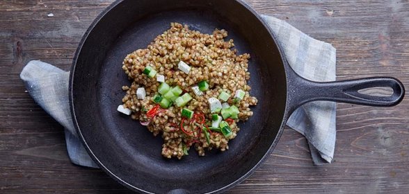 Гречотто с сыром тофу