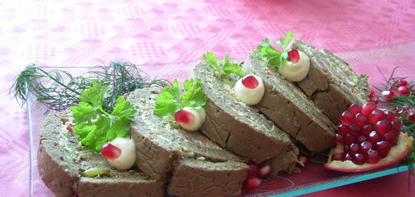 Печёночный рулет