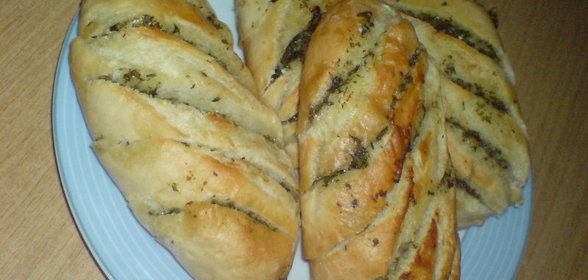 Багеты с Пармезаном и чесноком