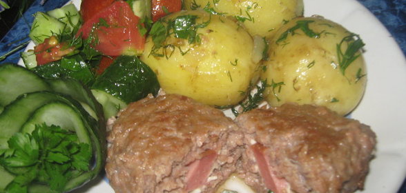 Котлеты с сюрпризом(Вариант)