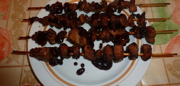 Якитори из курицы