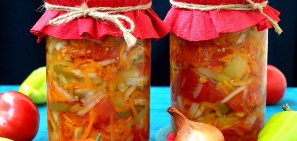 Овощной салат на зиму