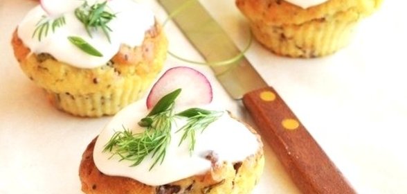 Картофельные кексы