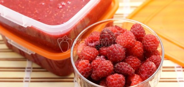 Малина с сахаром на зиму
