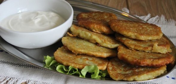 Картофельные оладьи
