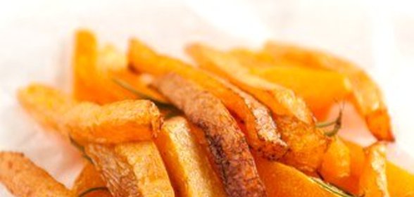 Жареная тыква с хариссой