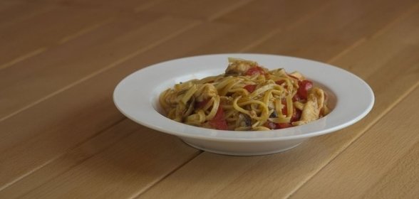 Бульон с сырными клецками