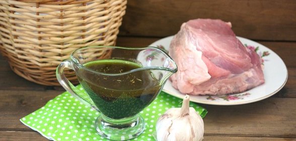 Маринад для свинины в духовке