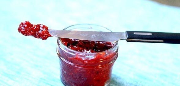 Земляничное варенье через блендер