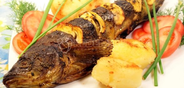 Курица жареная